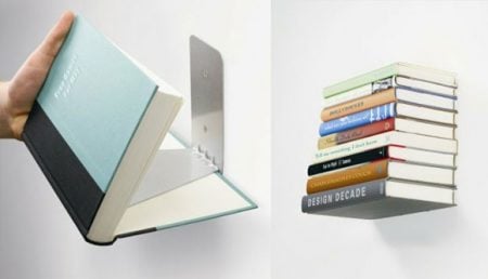 Invisible Wall Book Shelf