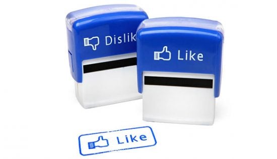 Facebook Like Stamp