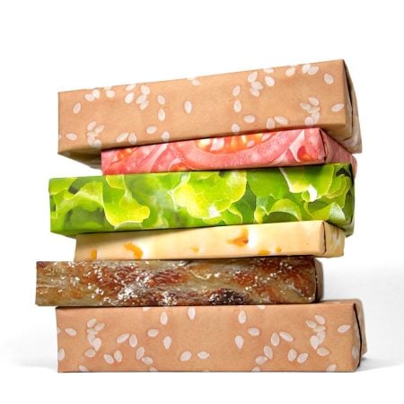 Cheeseburger Wrapping Paper