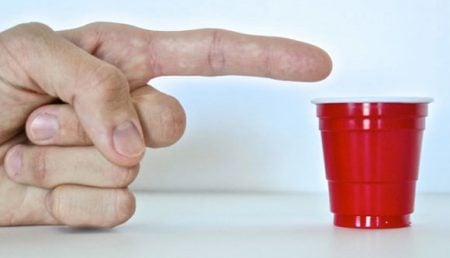 Little Red Plastic Party Cups