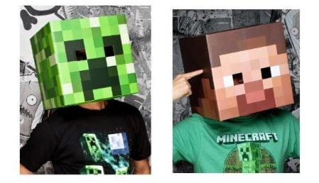 Minecraft Head Masks
