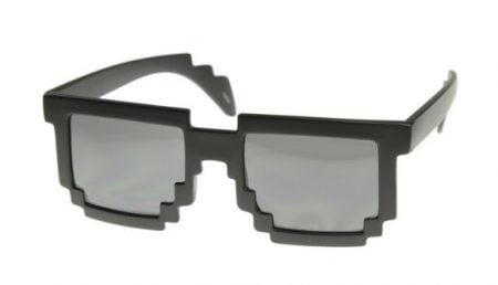 Pixelated 8-Bit Sunglasses