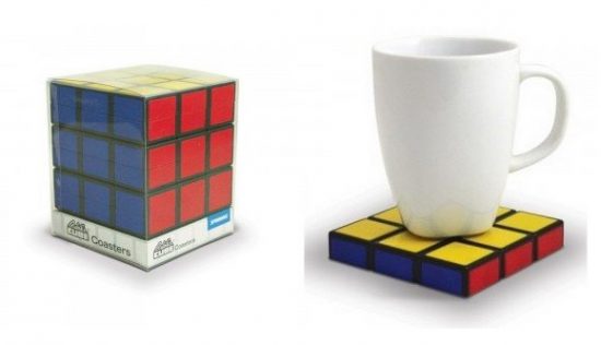 Rubik’s Cube Coasters