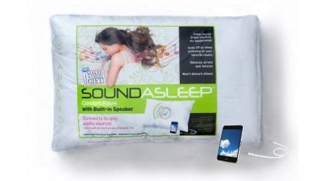 Pillow with Built-in Speaker