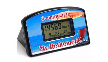 Countdown to Retirement Timer