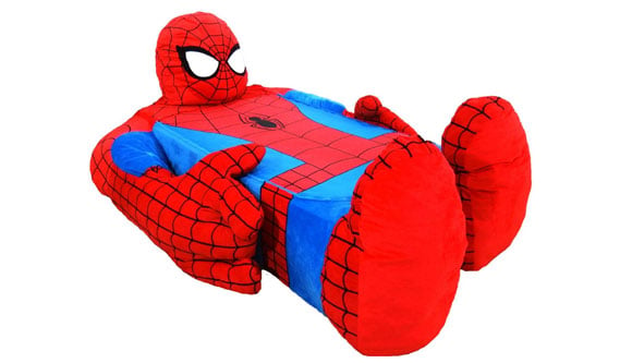 spiderman kids bed