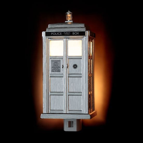 TARDIS Night Light Limited-Edition Chrome Version