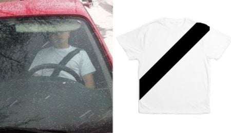 Fake Seatbelt T-shirt