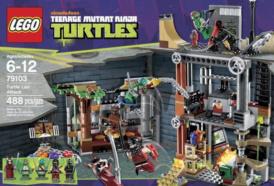 LEGO Ninja Turtles Turtle Lair Attack