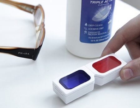 3D-Glasses Contact Lens Case