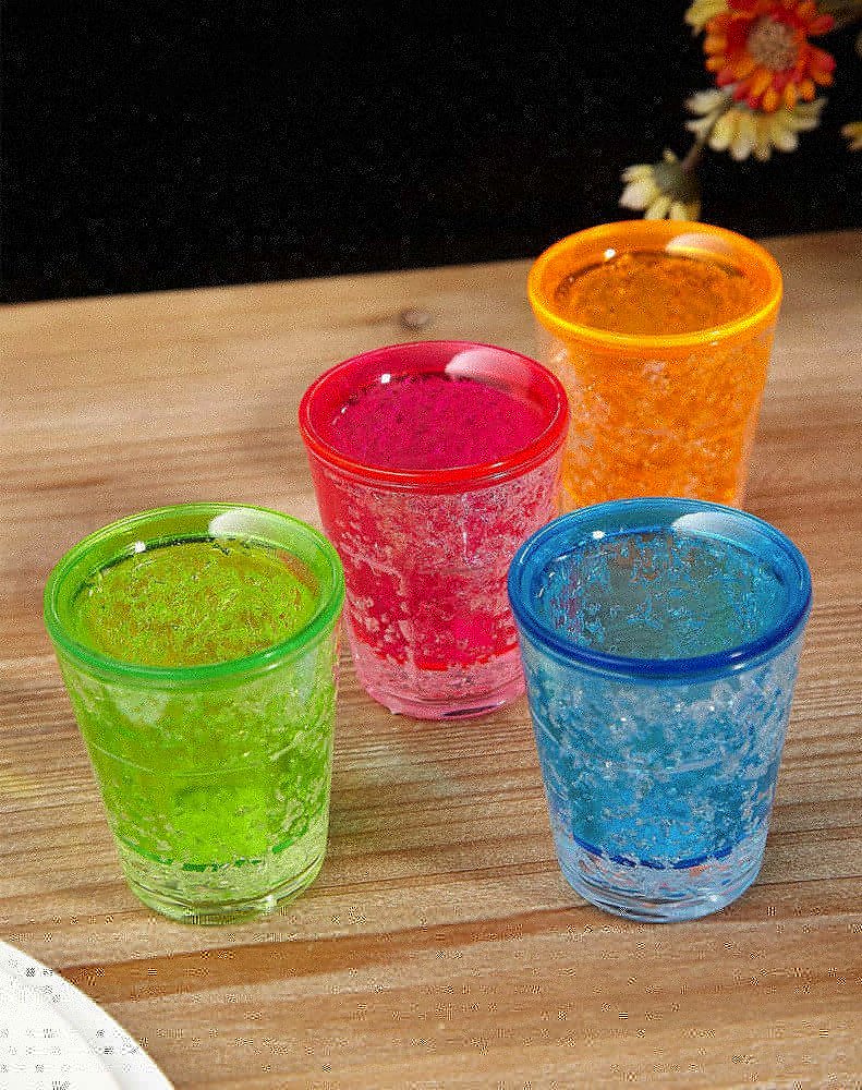 Freezable Gel Shot Glasses Awesome Stuff to Buy