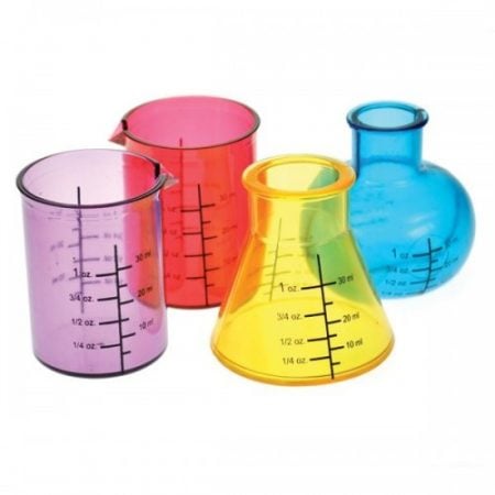 Chemistry Beaker Shot Glasses