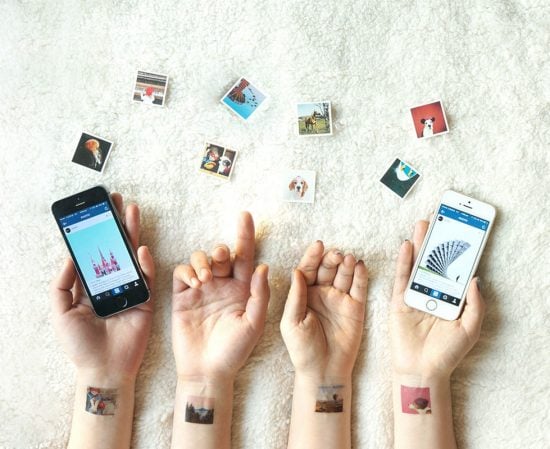 Turn Your Instagram Photos into Temporary Tattoos