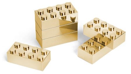Gold Lego Bricks