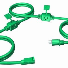 Multi Lines Extension Cord