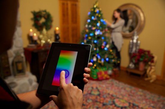 Christmas Lights you Can Control with an App