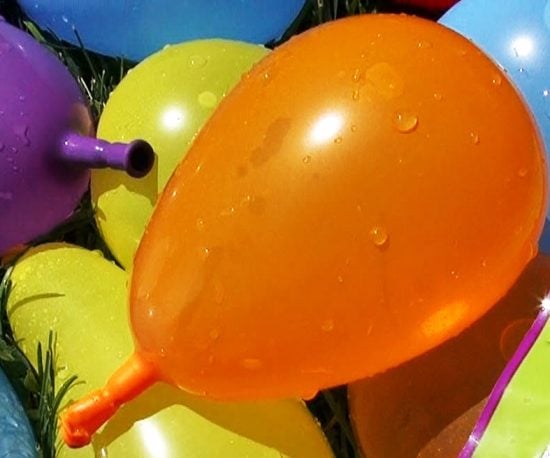 Self-Tying Water Balloons