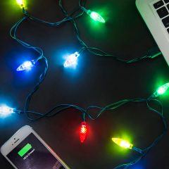 Christmas Light USB iPhone Charger