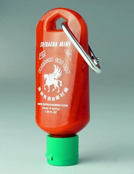 Keychain Sriracha Bottle