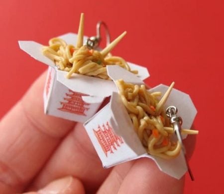 Chinese Take Out Earrings
