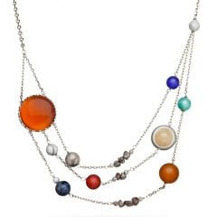 Solar System Necklace
