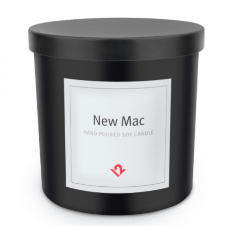 New Mac Scented Candle