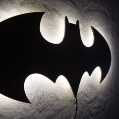 Light Up Batman Sign