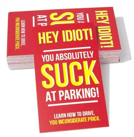 You Suck At Parking Cards