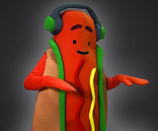 Snapchat Dancing Hot Dog Costume