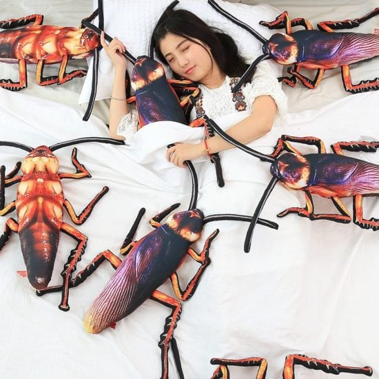 Giant Cockroach Pillow