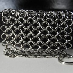 Chainmail Cast Iron Scrubber
