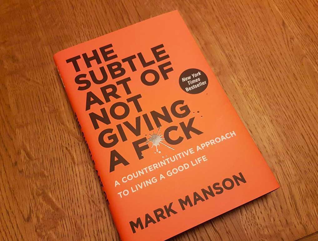 The Subtle Art of Not Giving a F*ck, best books to read when travelling