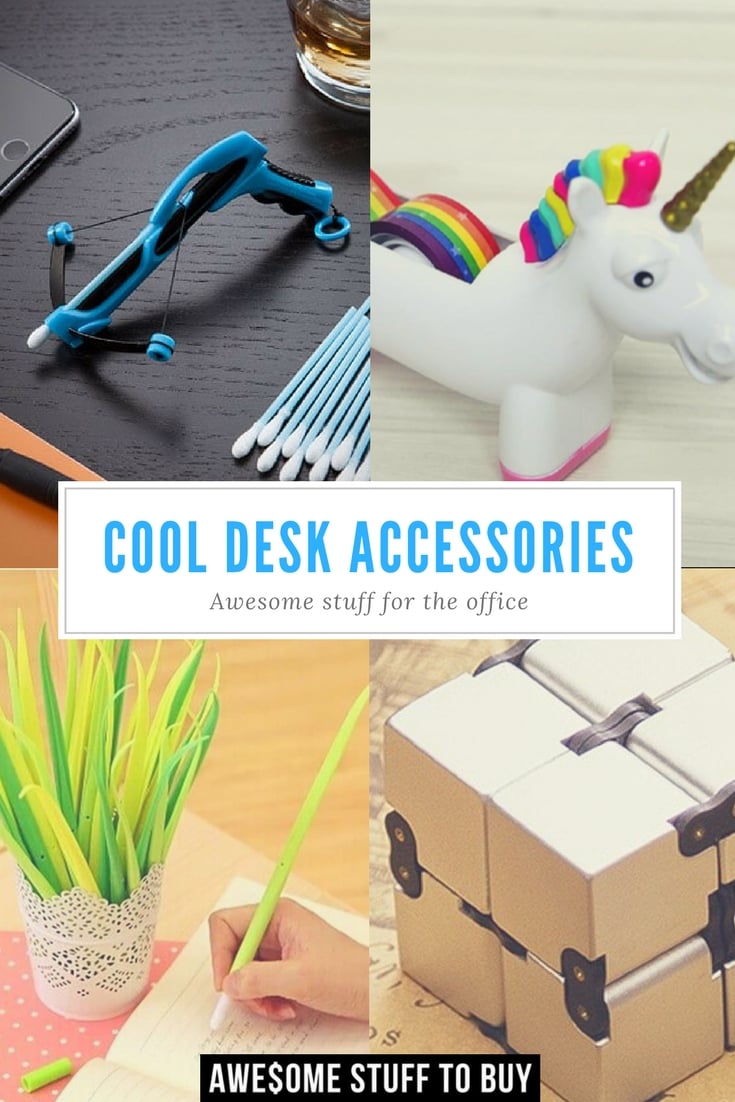 cool desk accessories pin