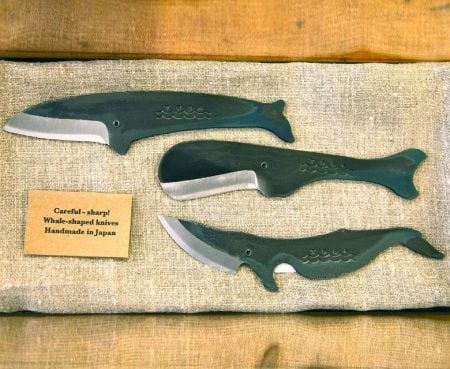 Whale Shaped Knives