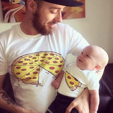 Father & Son Pizza Slice Shirts