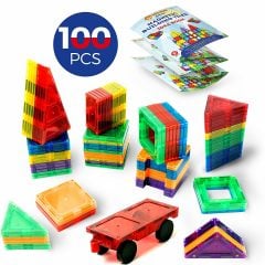 Magnetic Building Tiles for Kids