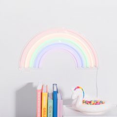 Rainbow Neon Wall Light