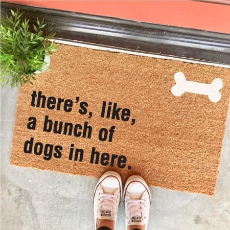 There’s Like a Bunch of Dogs in Here Doormat