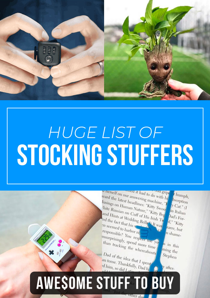 Stocking Stuffers // Awesome Stuff to Buy