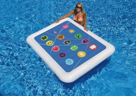 Tablet Pool Float
