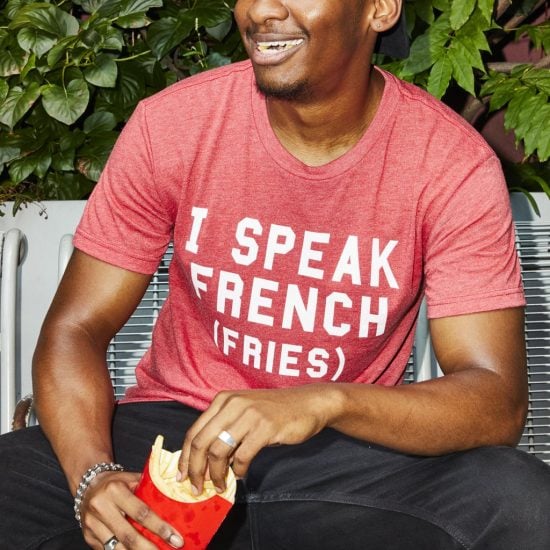 I Speak French (Fries) T-Shirt