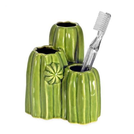 Cactus Toothbrush Holder