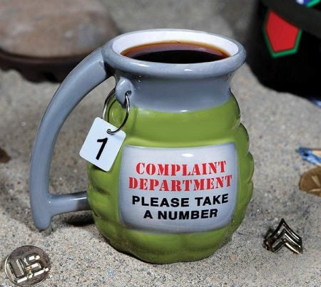 Grenade “Take a Number” Mug