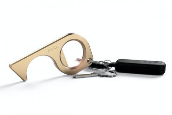 Keychain Touch Tool: open doors & press buttons without touching them