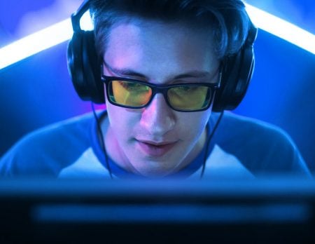 Gamma Ray Blue Light Blocking Gaming Glasses