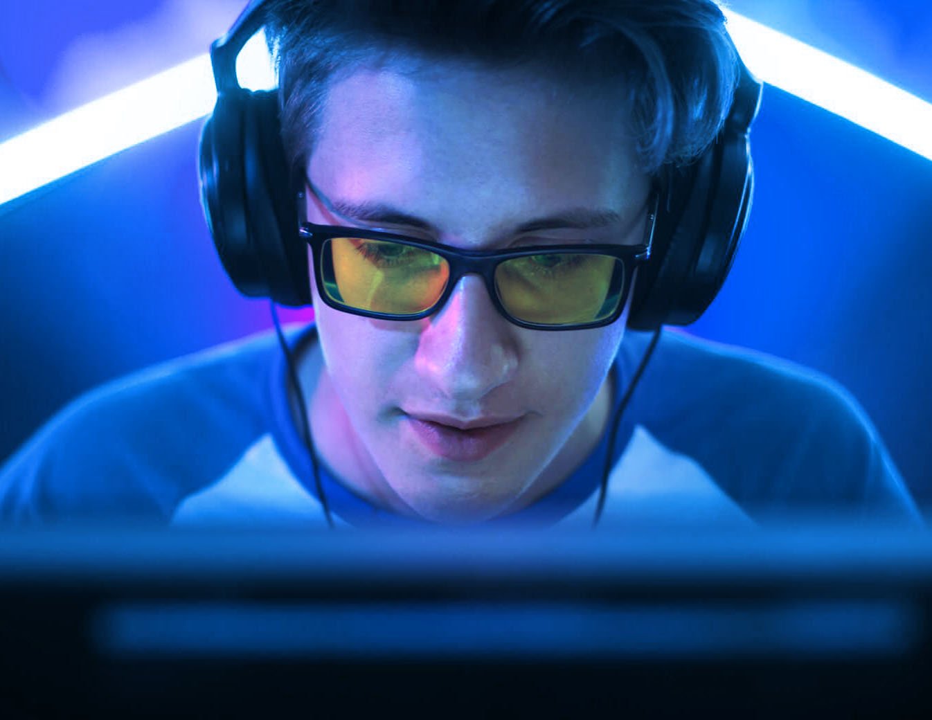 gaming blue light glasses