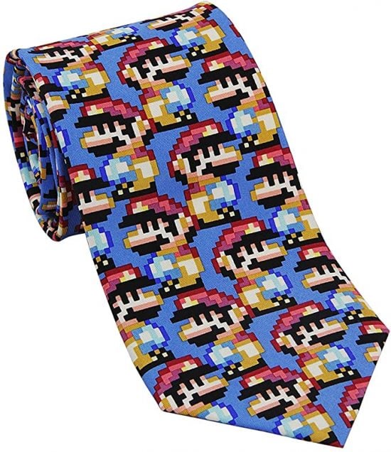 8-Bit Mario Tie