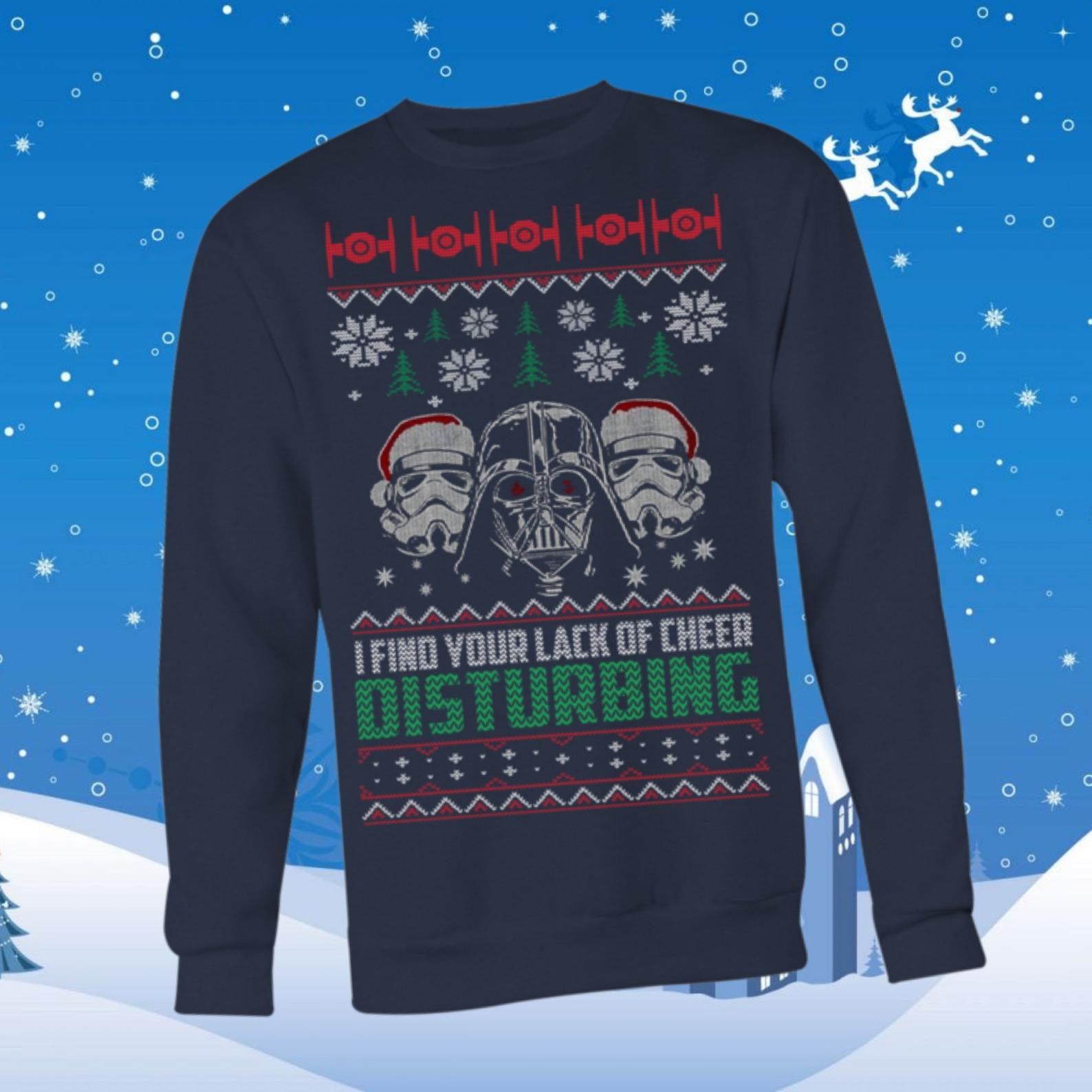 darth vader ugly christmas sweater