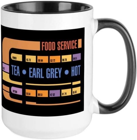 “Tea, Earl Grey, Hot” Mug