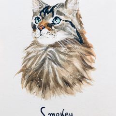 Personalized Cat Portrait